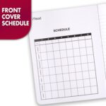 Mead Composition Notebook, Wide Ruled Paper, 7.5" x 9.75", 100 Sheets, Black Marble, 12 Pack (72936) - Image 4