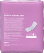 Amazon Basics Incontinence Pads for Women, Postpartum, Long, Maximum Absorbency, Bladder Control, Unscented, 78 Count (2 Packs of 39) - Image 3