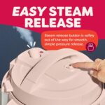 Instant Pot 4QT RIO Mini 7-in-1 Multi-Cooker, Pressure Cooker, Slow cook, Sauté, Steam, Rice Maker, Yogurt, & Warmer, Rosewater, 4 Quarts - Image 5