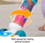 Fisher-Price Toddler Toy Laugh & Learn 2-in-1 Vacuum with Duster, Lights & Learning Songs for Pretend Play Kids Ages 2+ Years - Image 4