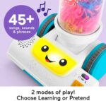 Fisher-Price Toddler Toy Laugh & Learn 2-in-1 Vacuum with Duster, Lights & Learning Songs for Pretend Play Kids Ages 2+ Years - Image 5
