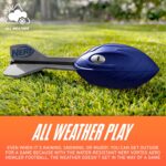 Nerf Vortex Aero Howler Foam Ball – Classic Long-Distance Football - Flight-Optimizing Tail - Hand Grip – Indoor and Outdoor Fun (Blue) - Image 5
