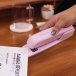 Swingline Stapler, 30 Sheet Capacity, 747 Business Stapler, Jam Free, Metal, Blush Pink (S7074740) - Image 6