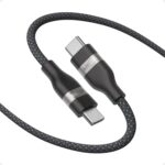 Anker Nano USB C Cable, 240W Flexible Multi-Color Braided Cord, Fast Charging Type C Charger for iPhone 17 Series, MacBook Pro and More (Black, 3ft)