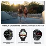 Garmin® Forerunner® 970, Premium GPS Running and Triathlon Smartwatch, AMOLED Display, Built-in LED Flashlight, Carbon Gray DLC Titanium with Black Case and Translucent Whitestone Band - Image 3