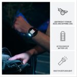 Garmin® Forerunner® 970, Premium GPS Running and Triathlon Smartwatch, AMOLED Display, Built-in LED Flashlight, Carbon Gray DLC Titanium with Black Case and Translucent Whitestone Band - Image 4