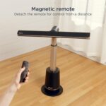 Shark TurboBlade Fan—Ultra-customizable bladeless tower fan, pivots, twists, oscillates 180°, circulates and propels air, 10 noise levels + 10 speeds, easy to clean, charcoal, TF202S - Image 8