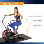 Marcy Fitness Equipment Mat and Floor Protector Compatible for Treadmills, Elliptical, Exercise Bikes, Stationary Cycles and Accessories - Image 5