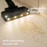 Bissell PowerClean FurGuard Self-Standing Cordless Vacuum w/Self-Cleaning Brush Roll, Wall Mount, Upholstery Tool & Bright Headlights, Amazon Exclusive Limited Edition Color, Coastal Clean, 4039A - Image 4