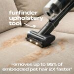 Bissell PowerClean FurGuard Self-Standing Cordless Vacuum w/Self-Cleaning Brush Roll, Wall Mount, Upholstery Tool & Bright Headlights, Amazon Exclusive Limited Edition Color, Coastal Clean, 4039A - Image 5