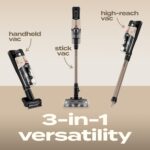Bissell PowerClean FurGuard Self-Standing Cordless Vacuum w/Self-Cleaning Brush Roll, Wall Mount, Upholstery Tool & Bright Headlights, Amazon Exclusive Limited Edition Color, Coastal Clean, 4039A - Image 6