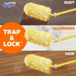 Swiffer Duster Kit with 3 ft Extendable Handle, Heavy Duty Dusting Starter Kit with 3 Refills, for Ceiling Fans, Vents and Hard to Reach Places - Image 4