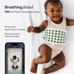 Nanit Pro Smart Baby Monitor & Flex Stand - 1080p Secure Wi-Fi Video Camera, Sensor-Free Sleep & Breathing Motion Tracker, 2-Way Audio, Sound & Motion Alerts, Night Vision, and Breathing Band - Blue - Image 4