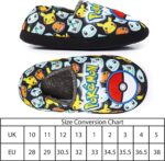 Pokemon Boys Slippers, Pikachu Bulbasaur Soft Kids Shoes, Pokemon Gifts for Boys - Image 4