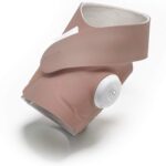 Owlet Accessory Fabric Sock for Dream Sock Baby Monitor, Fits Babies 0 to 18 Months, Dusty Rose (Sensor and Base Station Not Included)