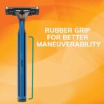 BIC Sensitive 2 Men's Disposable 2-Blade Razors, Sensitive Skin Shave for Dorm and Daily Grooming, 18-Pack - Image 5