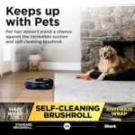 Shark Matrix Plus 2in1 Robot Vacuum & Mop with Sonic Mopping, Matrix Clean, Home Mapping, HEPA Bagless Self Empty Base, CleanEdge, for Pet Hair, WiFi, Compatible with Alexa, Black/Gold (AV2613WA) - Image 5