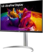 LG 27UP850K-W 27-inch Ultrafine 4K UHD IPS Monitor, White | 60Hz, DisplayHDR 400, USB Type-C 90W PD, Tilt/Height/Pivot Adjustable Stand, Built-in Speaker - Image 3