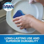 Dawn Non-Scratch Kitchen Dish Sponges, Blue (Pack of 3) - Image 3