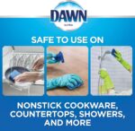 Dawn Non-Scratch Kitchen Dish Sponges, Blue (Pack of 3) - Image 4