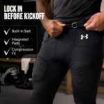 Under Armour Gameday Integrated Football Pants Adult, Adult Football Pants with Pads - Image 5