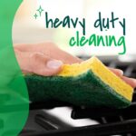 Scotch-Brite Heavy Duty Scrub Sponge, 24 Kitchen Sponges, Designed for Tough Messes in the Kitchen, Lasts 3X Longer*, Best for Cast Iron Skillets, Outdoor Grills, Flexible, Durable & Strong - Image 5