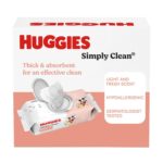 Huggies Simply Clean Fresh Scent Baby Wipes, 3 Flip-Top Packs of 64 (192 Wipes Total), Packaging May Vary - Image 9