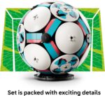 LEGO Editions Soccer Ball - Building Toy for Kids - Collectible Sports Decor for Boys & Girls, Ages 10+ - Includes Micro Stadium - Gift for Birthdays - 43019 - Image 4