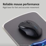 Kensington Duo Gel Mouse Pad with Wrist Rest, Ergonomic Wrist Support for Pain Relief, Comfortable Non-Skid Gel Pad for Computer, Laptop, Office & Home 9.6" x 7.6", Blue K62401AM - Image 4
