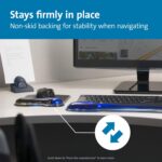 Kensington Duo Gel Mouse Pad with Wrist Rest, Ergonomic Wrist Support for Pain Relief, Comfortable Non-Skid Gel Pad for Computer, Laptop, Office & Home 9.6" x 7.6", Blue K62401AM - Image 5