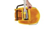 Rubbermaid Commercial Products WaveBrake 35 Qt. Side-Press Mop Bucket and Wringer Combo on Wheels Yellow for Professional/Industrial/Business Heavy-Duty Floor Cleaning/Mopping - Image 6