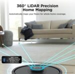 Shark AV2501S AI Ultra Robot Vacuum, with Matrix Clean, Home Mapping, 30-Day Capacity HEPA Bagless Self Empty Base, Perfect for Pet Hair, Wifi, Dark Grey - Image 5