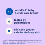 Johnson's Baby Bedtime Cream with Soothing NaturalCalm Aromas, Baby Cream with Calming Aromas, Soothing and Relaxing Scent, No Added Parabens & Dyes, 8 oz - Image 6