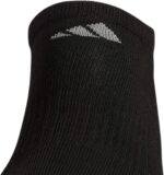 adidas Men's Athletic Cushioned No Show Socks (6 Pairs) Durable & Comfortable - Image 4