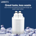 Brita Hub Instant Powerful Countertop Water Filter System, Reduces 70+ Contaminants, 12 Cup Water Reservoir, Includes 6 Month Carbon Block Filter, White, 87340 - Image 3