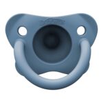 Dr. Brown's HappyPaci 100% Silicone Baby Pacifier, Contoured One-Piece Design, Blue/Light Blue/White, 0-6m, BPA-Free, 4-Pack - Image 6