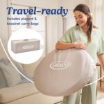 Graco Pack 'n Play Travel Dome Lux Playard, 4-in-1 Baby Playpen with Bassinet, Indoor or Outdoor Portable Playpen with UV 50 Canopy - Image 5