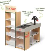 Melissa & Doug, Fresh Mart Pretend Grocery Store, Kids Cash Register with Scanner, Shelves, & Conveyor Belt, Kids Toys for Girls & Boys - Image 3