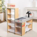 Melissa & Doug, Fresh Mart Pretend Grocery Store, Kids Cash Register with Scanner, Shelves, & Conveyor Belt, Kids Toys for Girls & Boys - Image 4