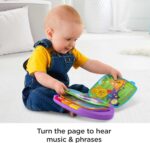 Fisher-Price Baby Learning Toy Laugh & Learn Storybook Rhymes Musical Book with Lights & Sounds for Infants Ages 6+ Months - Image 3