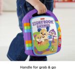 Fisher-Price Baby Learning Toy Laugh & Learn Storybook Rhymes Musical Book with Lights & Sounds for Infants Ages 6+ Months - Image 5