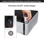 Epson EcoTank ET-M1170 Wireless Monochrome Supertank Printer with Ethernet PLUS 2 Years of Unlimited Ink*,White - Image 4