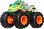 Hot Wheels Toy Cars & Monster Trucks, Sharks vs. Dinos Multipack with 8 Total Vehicles, Including Big Rigs, 1:64 Scale Monster Trucks & 1:64 Scale Hot Wheels Vehicles​​ - Image 4
