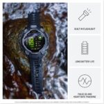 Garmin Instinct® 3 45mm, AMOLED Display, Rugged Outdoor GPS Smartwatch, Metal-Reinforced Bezel, Built-in Flashlight, Up to 18 Days of Battery Life, Black - Image 3