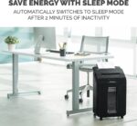 Fellowes AutoMax Micro-Cut 100M Commercial Office Auto Feed 2-in-1 Paper Shredder with 100-Sheet Capacity, Black - Image 4