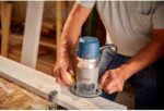 BOSCH Router 1617EVSPK 2.25 HP Combination Plunge- and Fixed-Base Woodworking Router - Image 3
