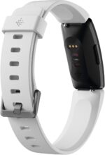 Fitbit Inspire HR Heart Rate and Fitness Tracker With S and L Bands, White, One Size, 1 Count - Image 7