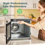 COSORI Food Dehydrator for Jerky, 10 Trays, 16.2ft² Drying Space, 165°F Temperature Control, 48H Timer, 1000W Dehydrator Machine, Stainless Steel, for Herbs, Fruit, Meat, and Yogurt, Silver - Image 6