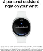 Samsung Galaxy Watch 8 (2025) 40mm Bluetooth Smartwatch, Cushion Design, GPS Fitness Tracker, Sleep Coaching, Running Coach, Energy Score, Heart Rate Tracking, Silver [US Version, 2 Yr Warranty] - Image 5