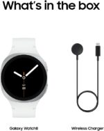 Samsung Galaxy Watch 8 (2025) 40mm Bluetooth Smartwatch, Cushion Design, GPS Fitness Tracker, Sleep Coaching, Running Coach, Energy Score, Heart Rate Tracking, Silver [US Version, 2 Yr Warranty] - Image 8